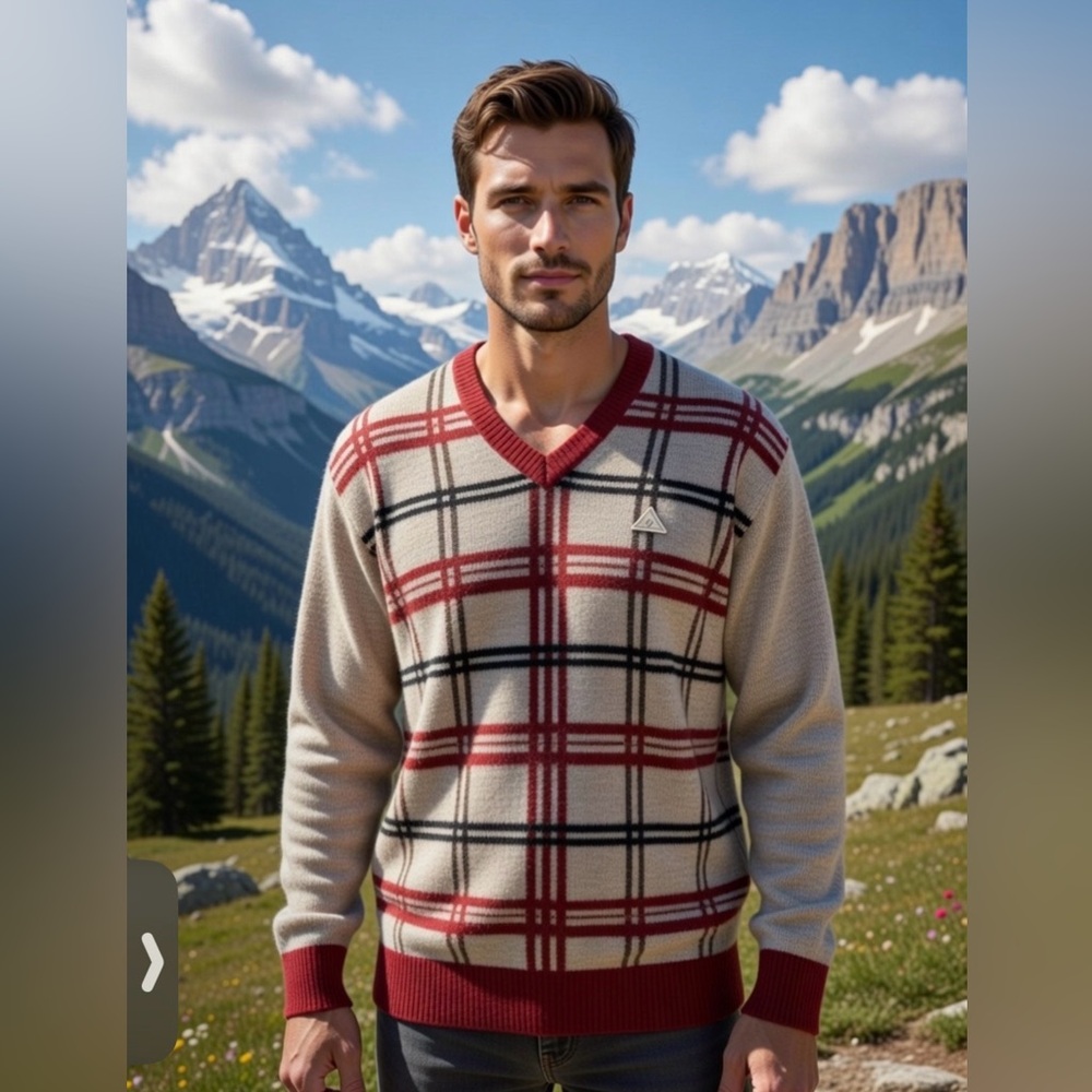 Monte Carlo Lambswool  Grandpacore Sweater Size 42